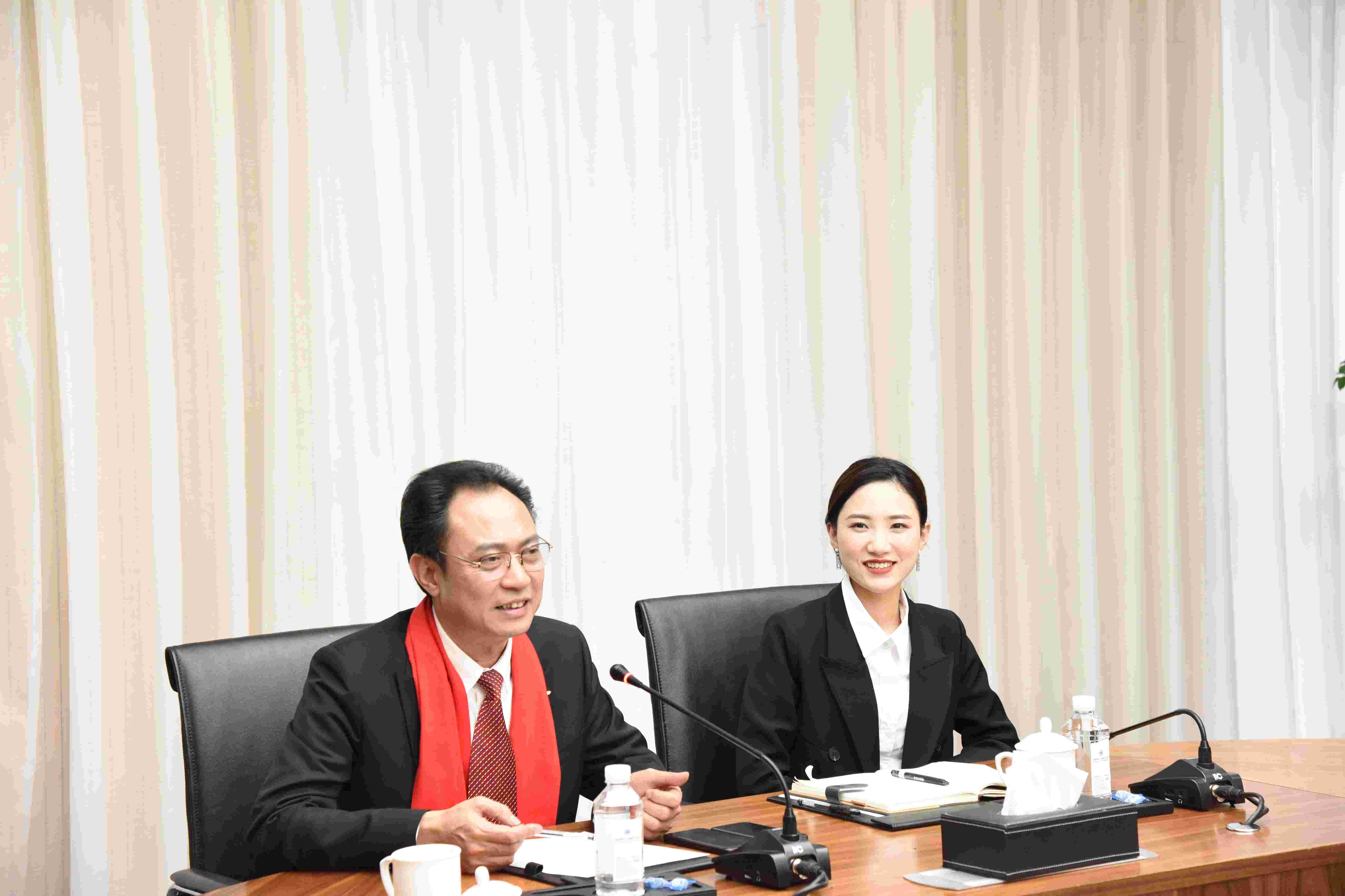 天府源國際六周年年會活動，董事長講話